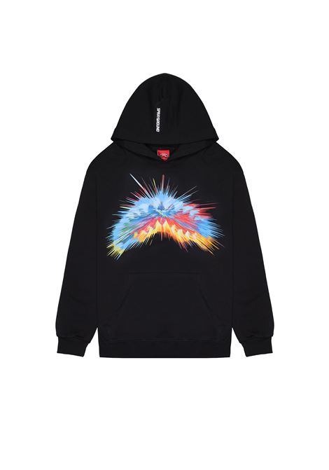 Felpa con Cappuccio Paint Xplosion Nera con Grafica Multicolor SPRAYGROUND | Felpa | SP778GCAMPIONE