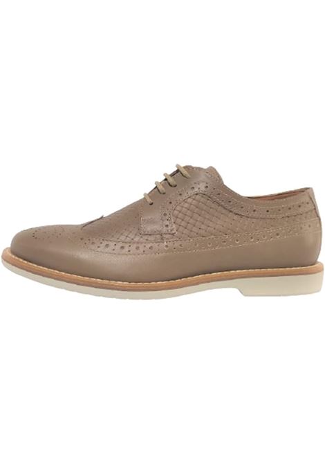 Francesina Uomo in Pelle Pietra con Lavorazione Intrecciata IGI&CO | Scarpa | 5674100PIETRA