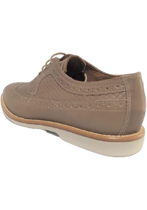 Francesina Uomo in Pelle Pietra con Lavorazione Intrecciata IGI&CO | Scarpa | 5674100PIETRA
