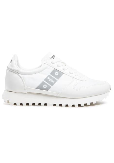 Sneakers Donna Merrill01 Bianche in Tessuto e Similpelle BLAUER | Scarpa | MERRILL01/NYRWHITE