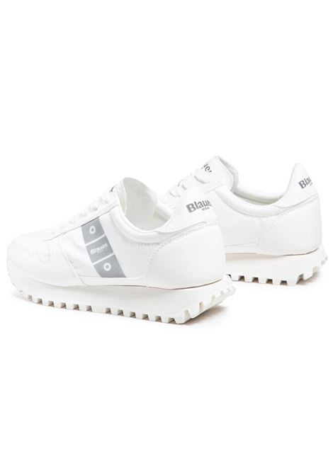 Sneakers Donna Merrill01 Bianche in Tessuto e Similpelle BLAUER | Scarpa | MERRILL01/NYRWHITE