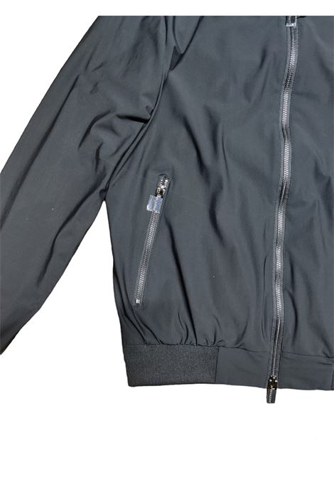 Giubbotto bomber blu in tessuto softshell MARK-UP | Giubbino | MK494016BLU