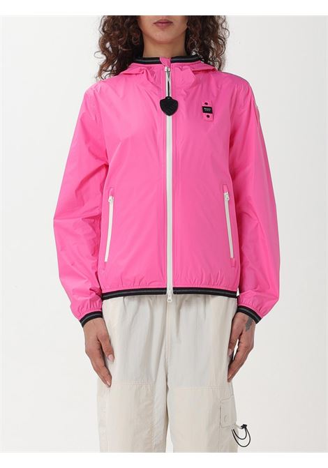 Giubbino Emily Rosa Antivento Leggera con Cappuccio BLAUER | Giubbino | BLDC11048006007569