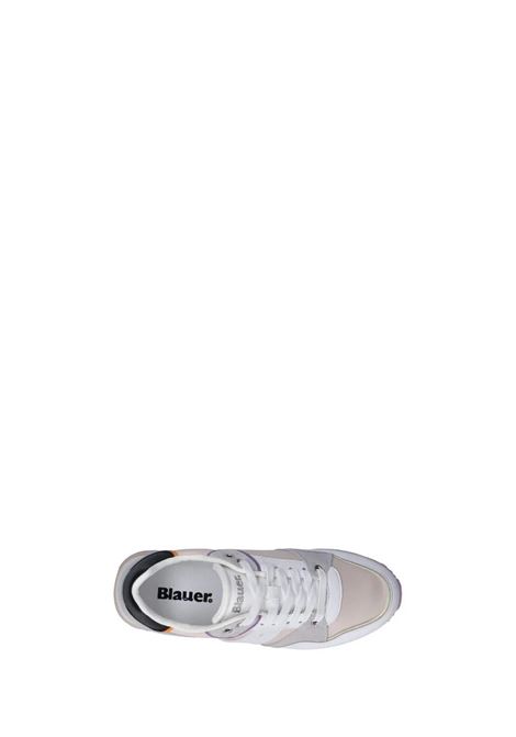 Sneakers Donna Epps01 Multicolore in Pelle e Camoscio BLAUER | Scarpa | EPPS01/LEAFAN/PEA