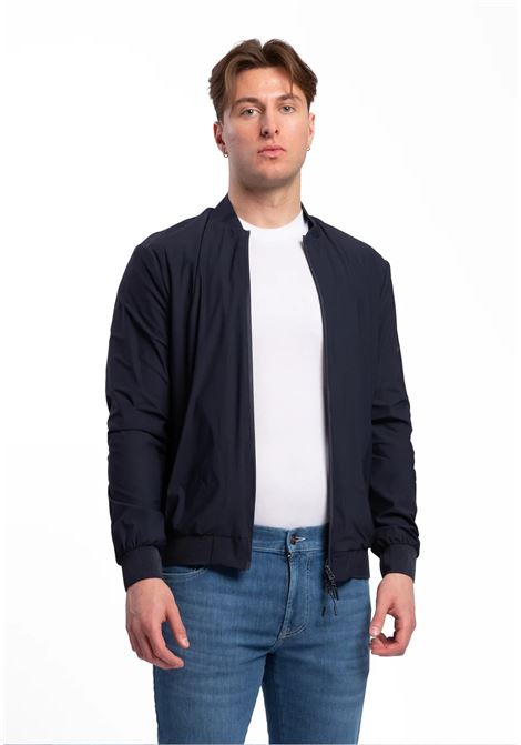 Giubbino Leggero Blu Uomo in Tessuto Tecnico MARK-UP | Giubbino | MK694016BLU