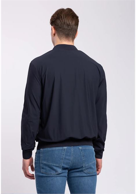 Giubbino Leggero Blu Uomo in Tessuto Tecnico MARK-UP | Giubbino | MK694016BLU
