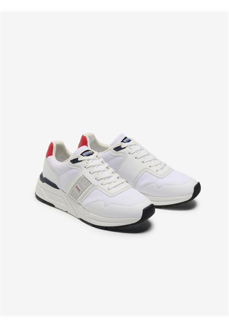 Sneaker Sun68 California 01 Bianco – Pelle Scamosciata E Gomma – Taglia 45 – Chiusura Stringata