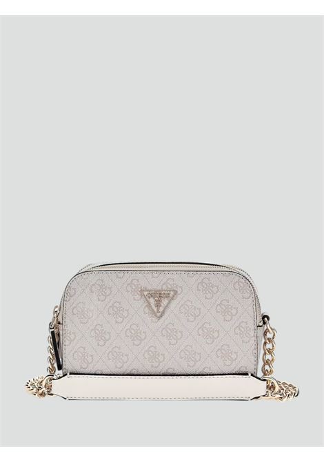 Borsa Noelle Crossbody Bag Avorio con Tracolla a Catena GUESS | Borsa | HWBD7879140DVL