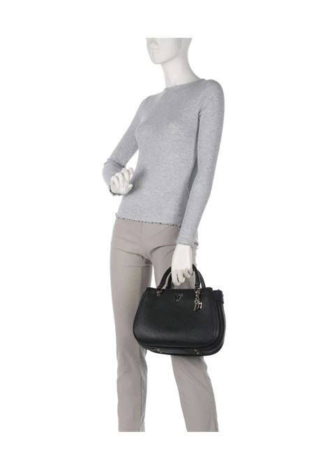 Borsa a mano Guess Fedora Nera in Similpelle con Tracolla GUESS | Borsa | HWBG9519090BLA