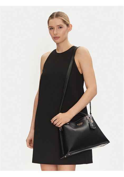 Borsa a mano Guess Eco Evaine Girlfriend nera in ecopelle liscia GUESS | Borsa | HWEVG953506BLA