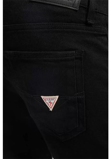 Jeans Skinny Miami Nero a Lavaggio Scuro GUESS | Jeans | M2YAN1D4Q512CRB