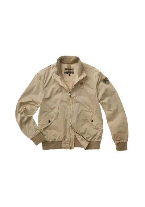 Giubbino Blauer uomo BLUC04139-007449 327 Badger Dyed Beige naturale  BLAUER | Giubbino | BLUC04139-007449327