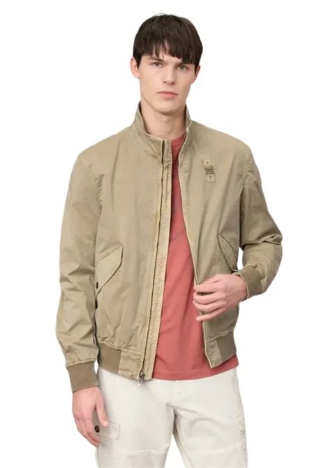 Giubbino Blauer uomo BLUC04139-007449 327 Badger Dyed Beige naturale  BLAUER | Giubbino | BLUC04139-007449327