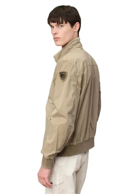 Giubbino Blauer uomo BLUC04139-007449 327 Badger Dyed Beige naturale  BLAUER | Giubbino | BLUC04139-007449327
