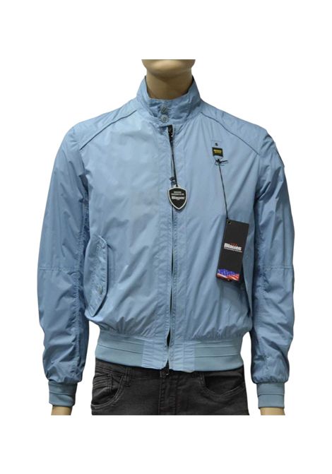 Giubbino Blauer uomo BLUC04139-007449 847 Badger Dyed Celeste  BLAUER | Giubbino | BLUC04139-007449847