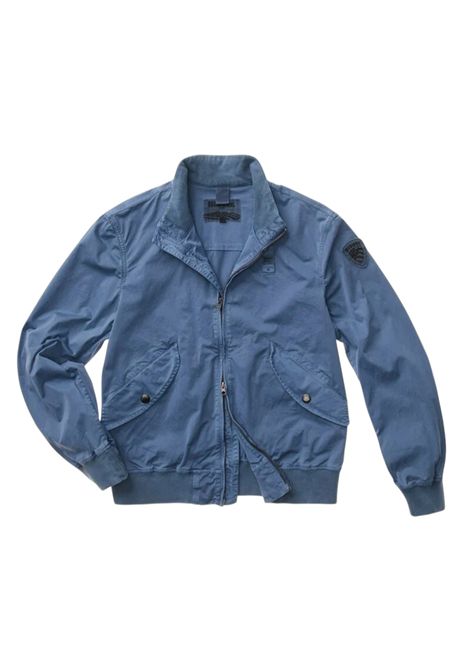 Giubbino Blauer uomo BLUC04139-007449888 Badger Dyed Blu Indigo BLAUER | Giubbino | BLUC04139-007449888