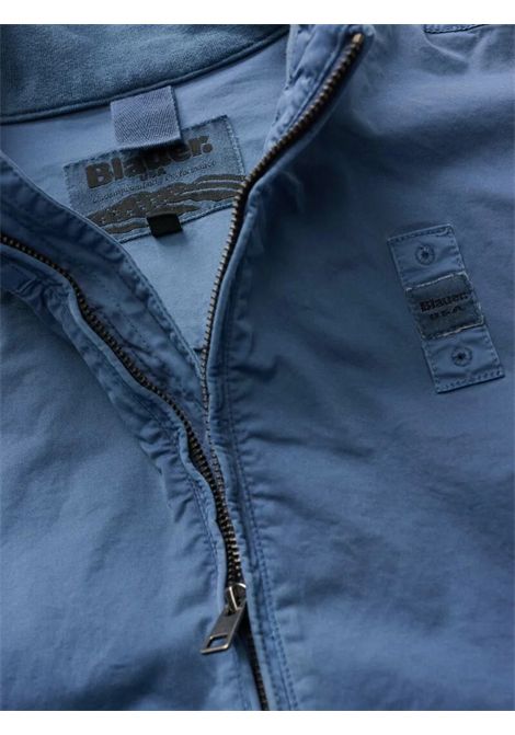 Giubbino Blauer uomo BLUC04139-007449888 Badger Dyed Blu Indigo BLAUER | Giubbino | BLUC04139-007449888