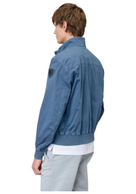 Giubbino Blauer uomo BLUC04139-007449888 Badger Dyed Blu Indigo BLAUER | Giubbino | BLUC04139-007449888