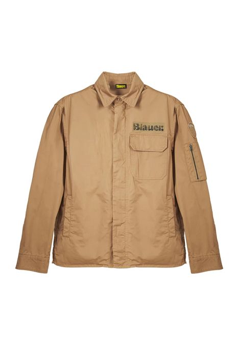 Camicia Blauer uomo BLUS04360-007499 327 Lambert sabbia BLAUER | Camicia | BLUS04360-007499327