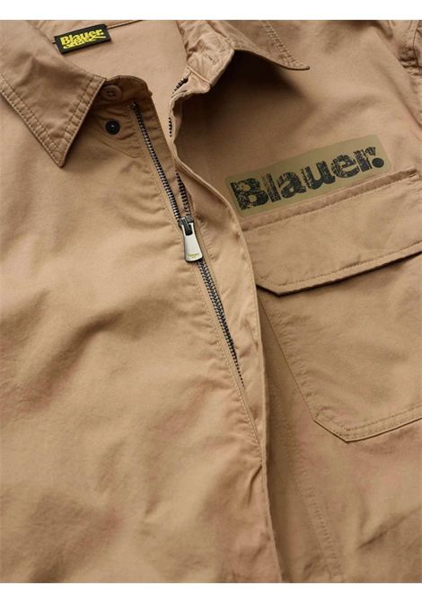 Camicia Blauer uomo BLUS04360-007499 327 Lambert sabbia BLAUER | Camicia | BLUS04360-007499327