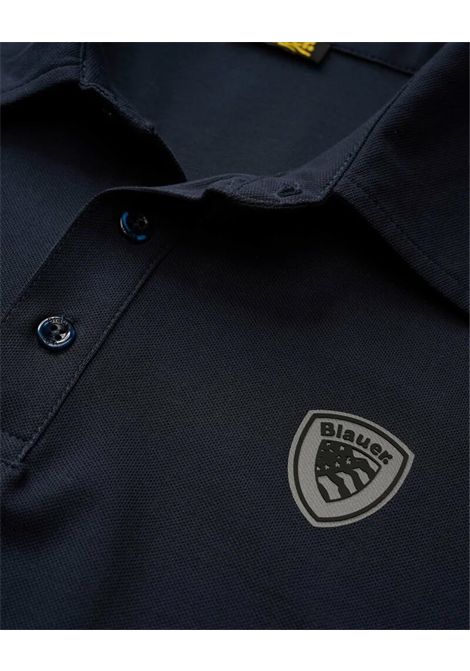 Polo BLAUER uomo BLUT02064 006526 Blu BLAUER | Polo | BLUT02064-006526888