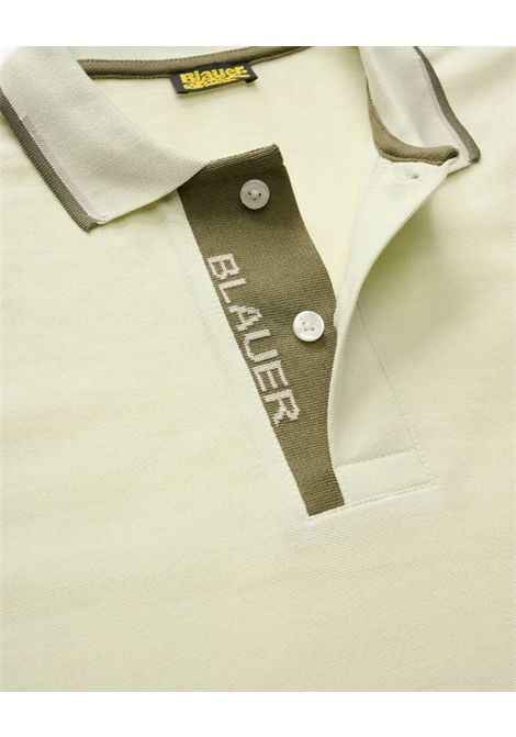 Polo BLAUER uomo BLUT02295 006801 Verde BLAUER | Polo | BLUT02295-00680160H