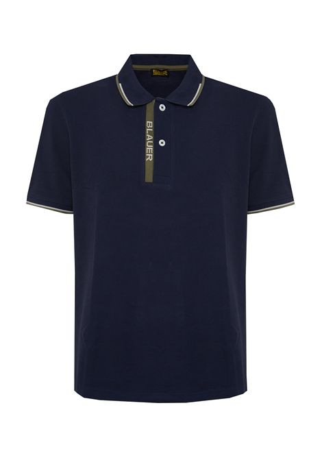 Polo BLAUER uomo BLUT02295 006801 888 blu BLAUER | Polo | BLUT02295-006801888