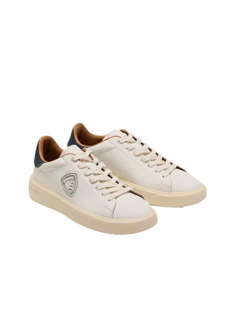 Scarpa BLAUER uomo BUCK Bianca BLAUER | Scarpa | BUCK07LEAWHI