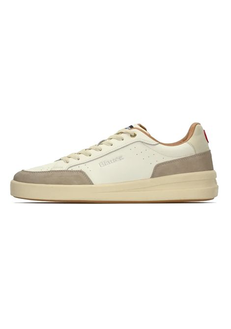 Sneakers Blauer uomo KYOTO01LECCRE crema BLAUER | Sneakers | KYOTO01LECCRE
