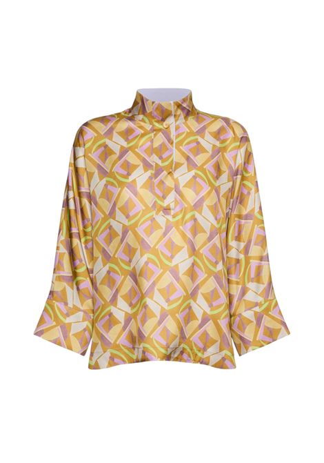 Blusa Elena Mirò donna 2153Z200040N 001 Senape ELENA MIRO | Blusa | 2153Z200040N001