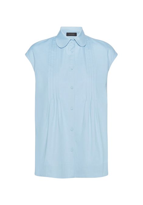 Camicia Elena Mirò donna 5014P000308N 004 Essential Azzurro ELENA MIRO | Camicia | 5014P000308N004