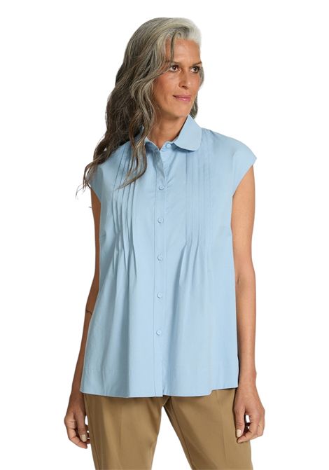 Camicia Elena Mirò donna 5014P000308N 004 Essential Azzurro ELENA MIRO | Camicia | 5014P000308N004