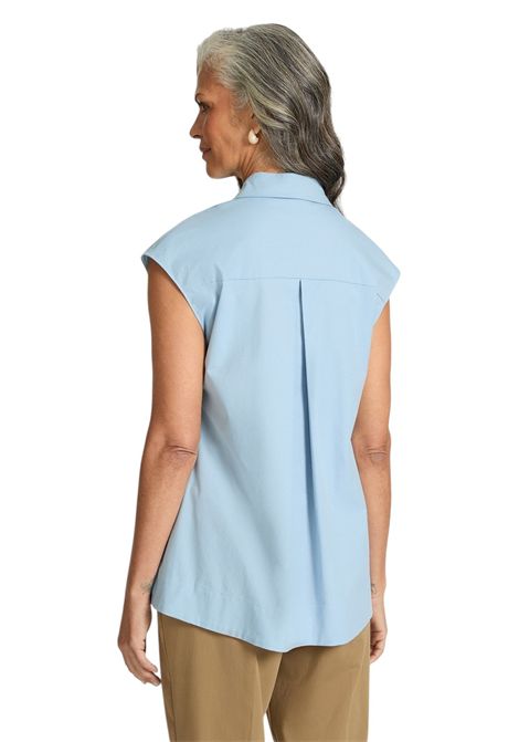 Camicia Elena Mirò donna 5014P000308N 004 Essential Azzurro ELENA MIRO | Camicia | 5014P000308N004