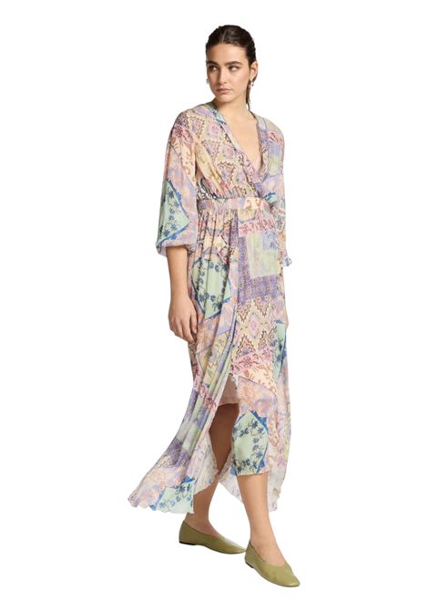 Abito Elena Mirò donna 7081P000291N 043 Online Selection Rosa Viola ELENA MIRO | Abito | 7081P000291N043