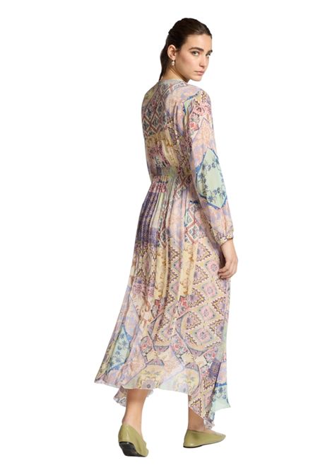 Abito Elena Mirò donna 7081P000291N 043 Online Selection Rosa Viola ELENA MIRO | Abito | 7081P000291N043