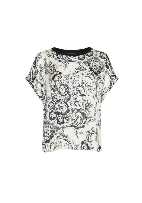T-shirt ELENA MIRO donna G006Z000635N Nera ELENA MIRO | T-shirt | G006Z000635N033