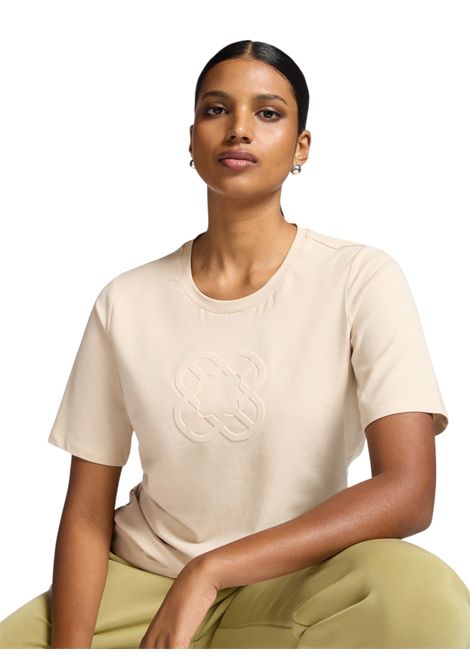 T-shirt Elena Mirò donna G071Z000590N 002 Online Selection Beige ELENA MIRO | T-shirt | G071Z000590N002