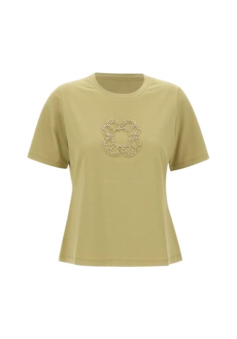 T-shirt ELENA MIRO donna G071Z100627N Avocado ELENA MIRO | T-shirt | G071Z100627N0A5