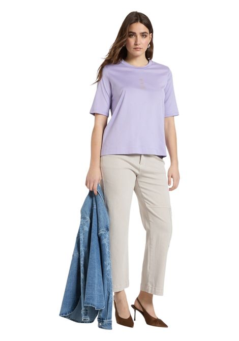 T-shirt Elena Mirò donna G079Z000598N 009 Online Selection Lavanda ELENA MIRO | T-shirt | G079Z000598N009