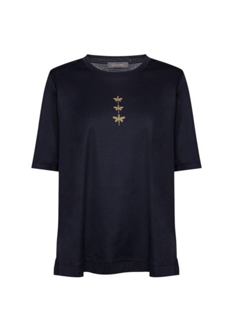 T-shirt Elena Mirò donna G079Z000598N 034 Online Selection Blu ELENA MIRO | T-shirt | G079Z000598N034