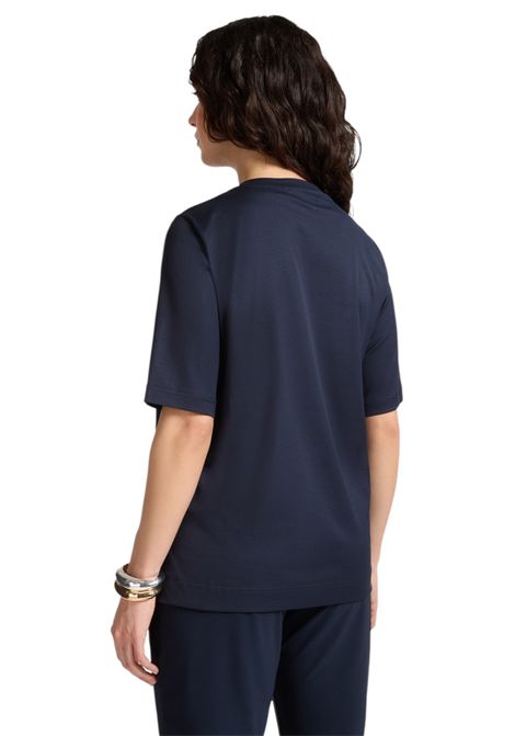 T-shirt Elena Mirò donna G079Z000598N 034 Online Selection Blu ELENA MIRO | T-shirt | G079Z000598N034