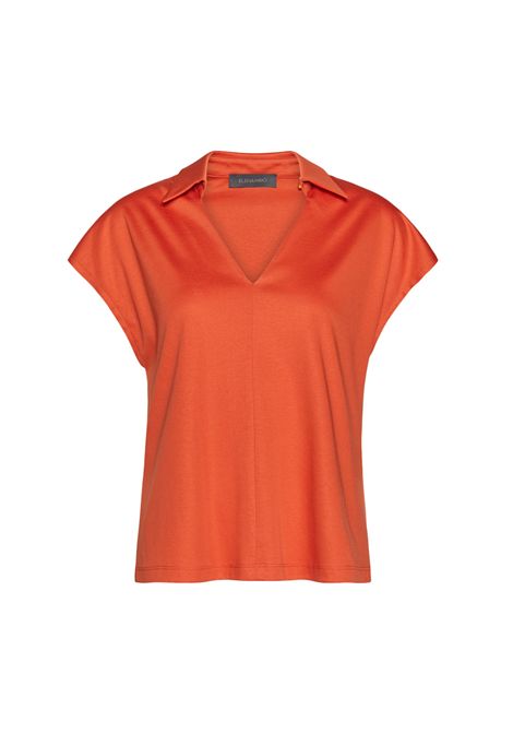 Polo ELENA MIRO donna G094Z000615N Paprika ELENA MIRO | Polo | G094Z000615N027