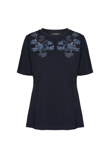T-shirt ELENA MIRO donna G341Z100563N Blu ELENA MIRO | T-shirt | G341Z100563N34