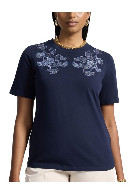 T-shirt ELENA MIRO donna G341Z100563N Blu ELENA MIRO | T-shirt | G341Z100563N34