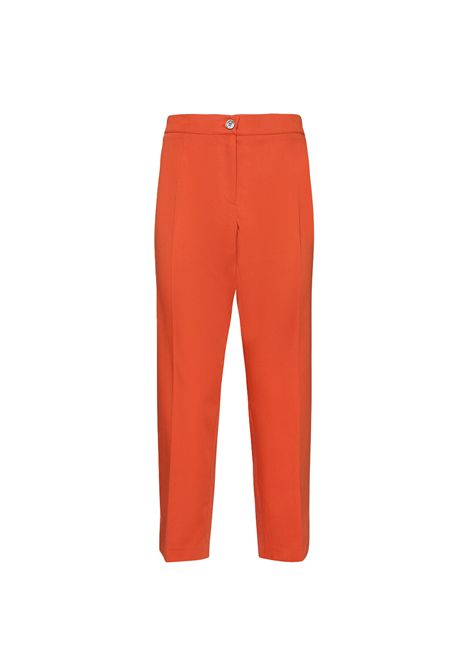 Pantalone ELENA MIRO donna P011P000499N Arancio ELENA MIRO | Pantalone | P011P000499N027