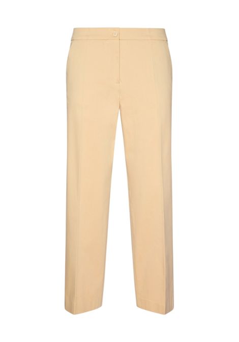 Pantalone Elena Mirò donna P020P000470N 011 Performance Avorio Beige ELENA MIRO | Pantalone | P020P000470N011