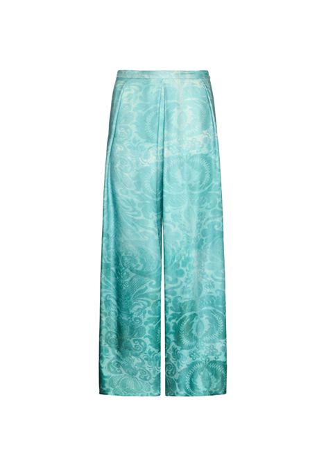 Pantalone ELENA MIRO donna P022P100474N Menta ELENA MIRO | Pantalone | P022P100474N01