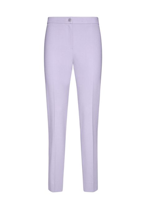Pantalone Elena Mirò donna P062P400469N 009 Performance Lavanda  ELENA MIRO | Pantalone | P062P400469N009