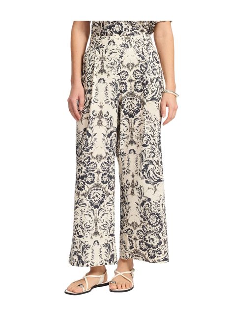 Pantalone ELENA MIRO donna P076Z100181N Nero ELENA MIRO | Pantalone | P076Z100181N01