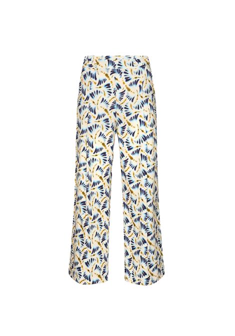 Pantalone ELENA MIRO donna P076Z200182N Ecru ELENA MIRO | Pantalone | P076Z200182N041